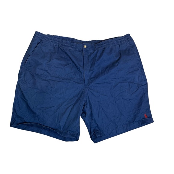 Polo Ralph Lauren Men’s Classic Fit 8” Size 2XB Prepster Shorts Navy Blue EUC - Picture 1 of 8
